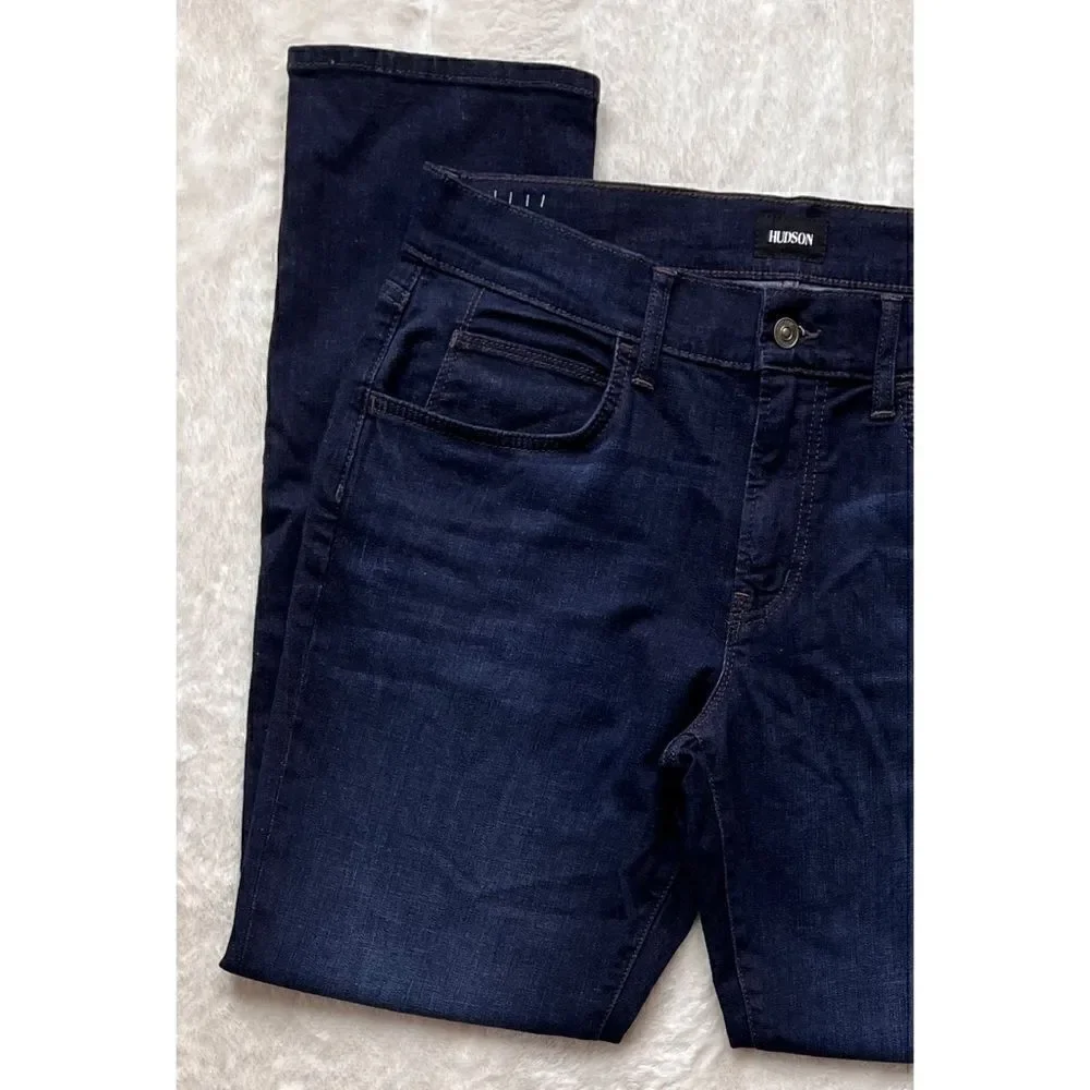 NWT Hudson Jeans Blake Slim Straight Leg Jeans in Matthew, Size 34 x 31